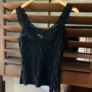 Hanky Panky Black Lace Camisole
